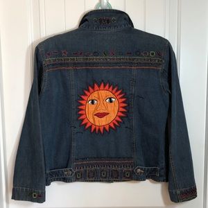 Jean Jacket Embroidered by Chico’s